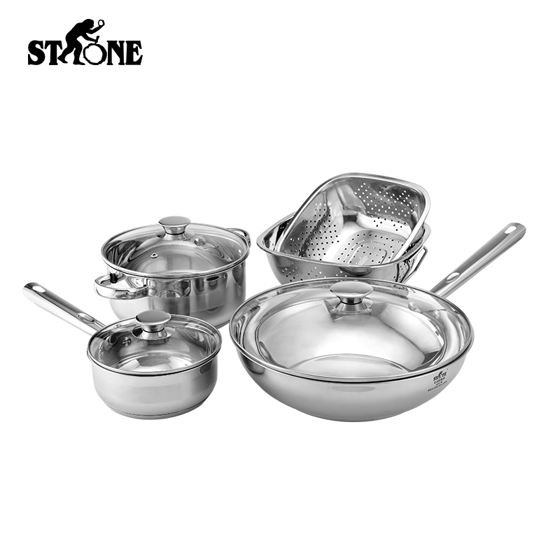 司顿锅具五件套 STH065      